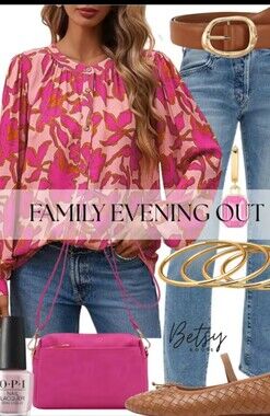 Boutique 9 Floral Kimono Jacket in Pink and Green